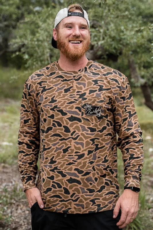 Gauge Camo Pocket Tee - Long Sleeve