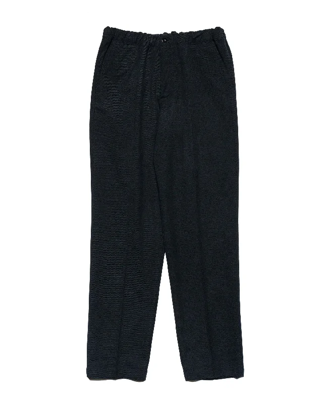 Norse Projects Ezra Cotton Wool Trouser Black