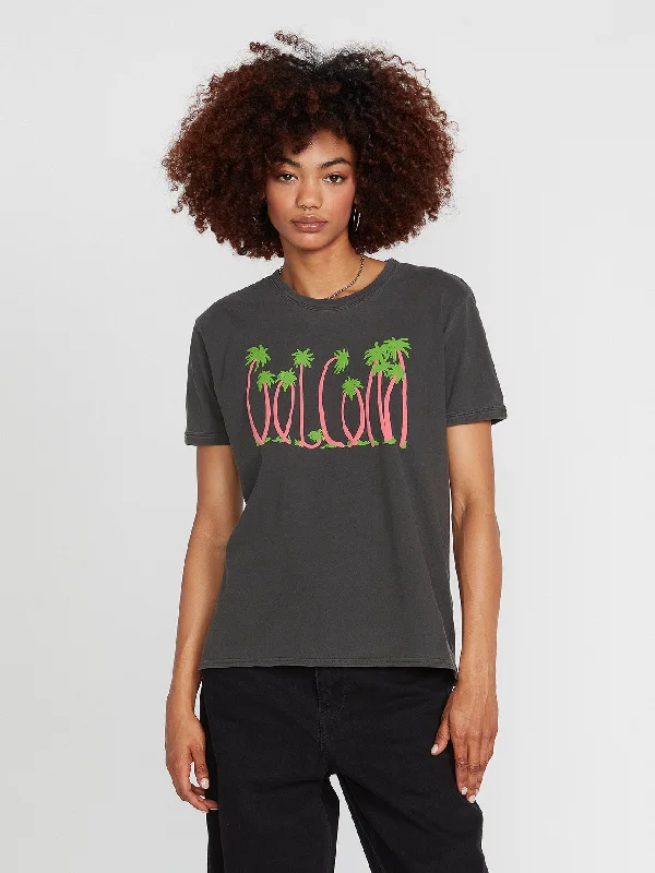 Truly Ringer Short Sleeve Tee - Black