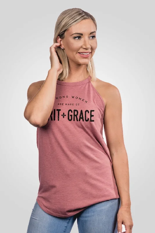 Women's Halter Tank - Strong Women