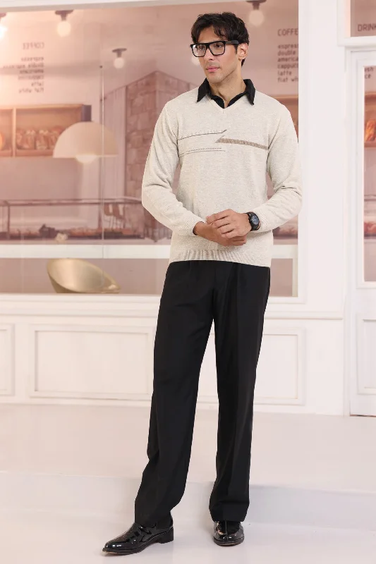 FOG-V-NECK FULL SLEEVES SWEATER (508-15)