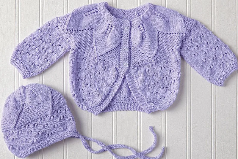 Free Leaf Yoke Shrug & Hat Pattern