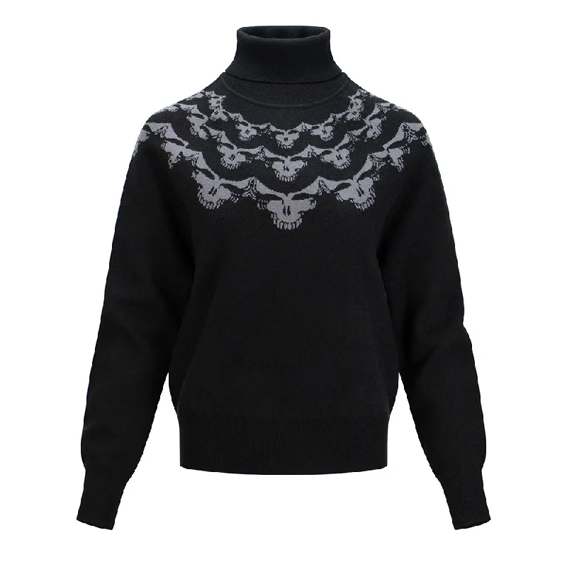 Grateful Dead | Regular Sweater Turtle Neck | Stealie Black