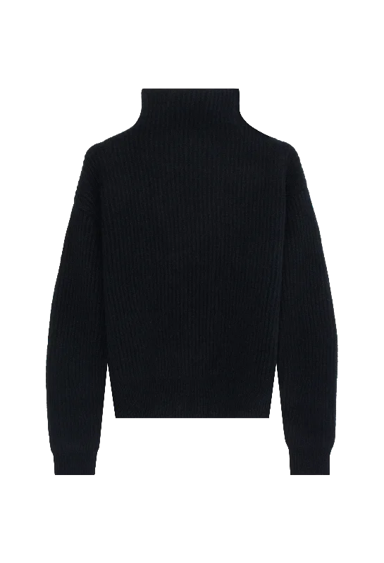 Thick Ribbed Turtleneck