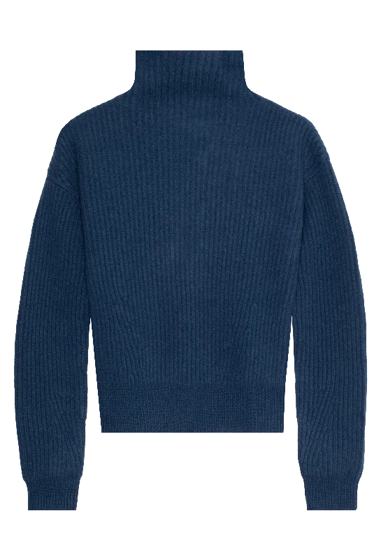 Thick Ribbed Turtleneck