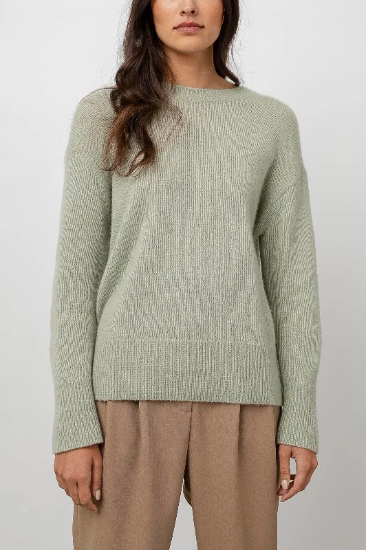 JUNO SWEATER - GREEN TEA