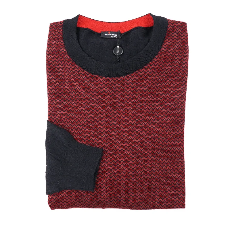 Kiton Superfine Cashmere-Silk Sweater