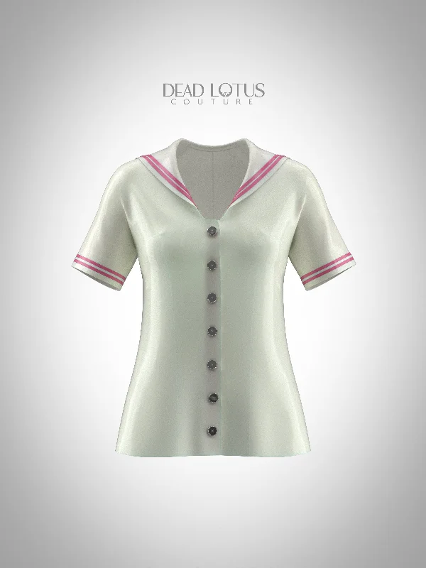 OBJECTICA Button Up Sailor Shirt