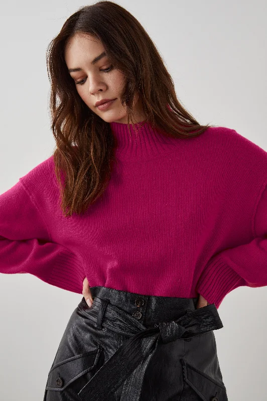 SASHA SWEATER - CERISE ROSE