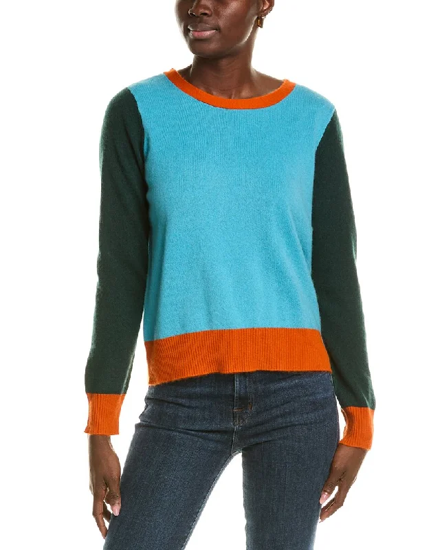 tyler böe Colorblock Cashmere Sweater