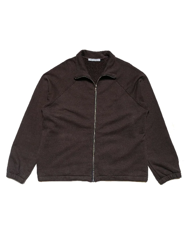 Body of Work Lark Full-Zip Sweatshirt Loam Brown