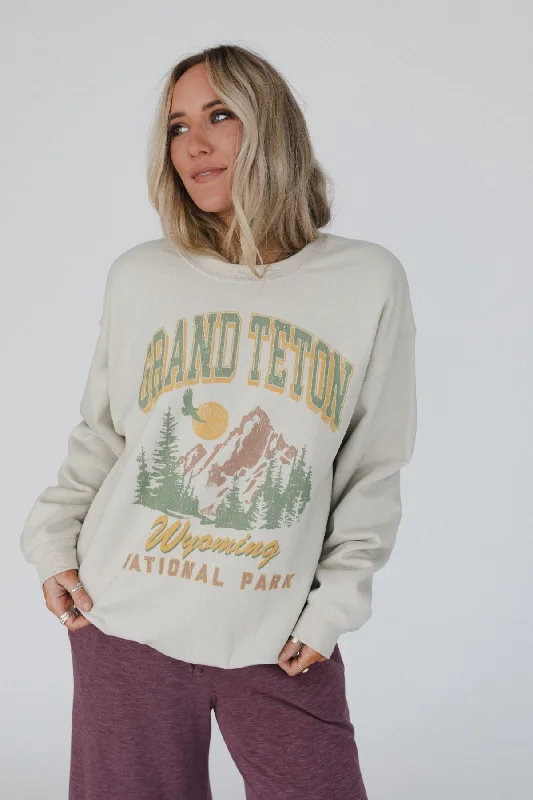 Grand Teton Sweatshirt - Sand