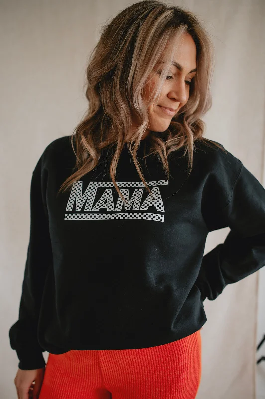 The Mama Checkerboard Sweatshirt