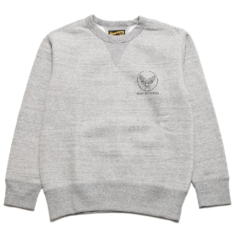 The Real McCoy’s Army Air Force Sweatshirt Grey