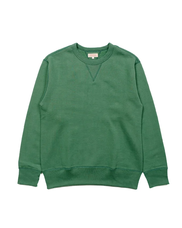 The Real McCoy’s MC13111 10 oz. Loopwheel Crewneck Sweatshirt Shamrock